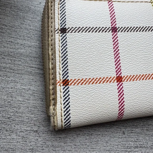 Low start rehab Coach Peyton Tattersall bi fold zip around small Wallet REHAB - Picture 7 of 12